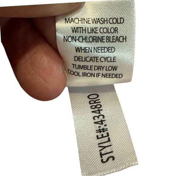 NWOT Moral Fiber Cozy Shaggy Dusty Rose Open Cardigan Sweater Size Large - Picture 6 of 6